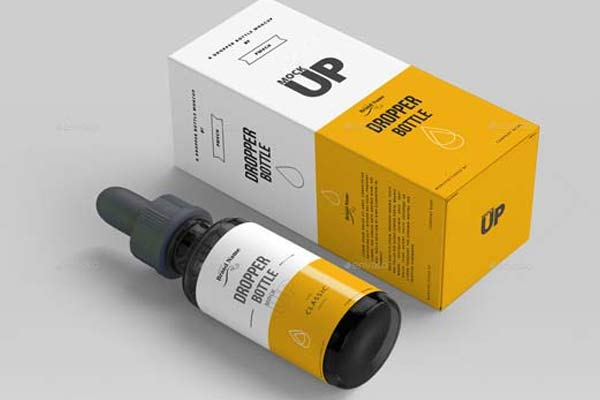 Editable Dropper Bottle Mockups – Free & Premium PSD, Ai, Vector, EPS, PNG Formats Download
